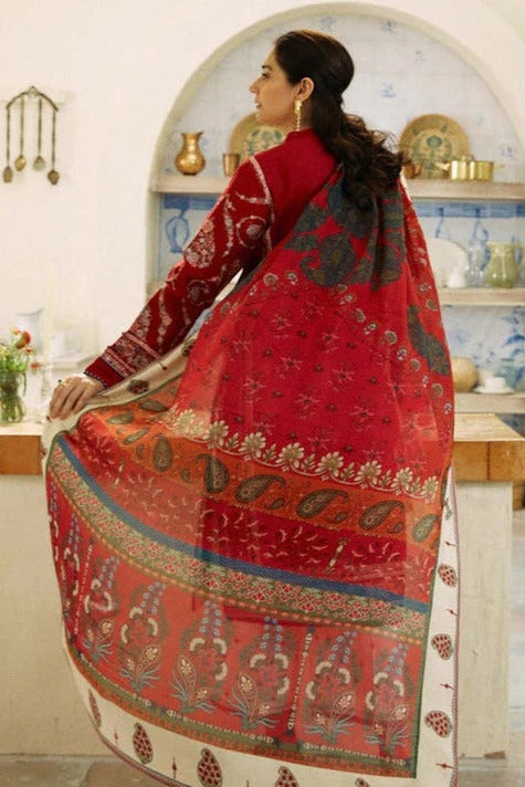 Zara Shah Jahan Embroidery 3PC Dhanak Suit