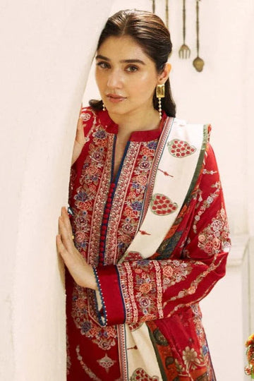 Zara Shah Jahan Embroidery 3PC Dhanak Suit